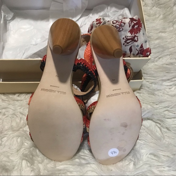 Ulla Johnston dalia poppy sandals heels - Picture 4 of 6